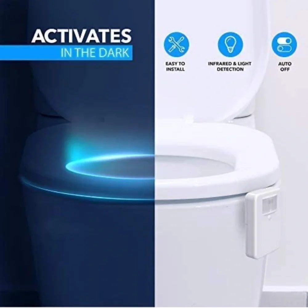 Chunace 16 color toilet night light - Picture 8 of 9